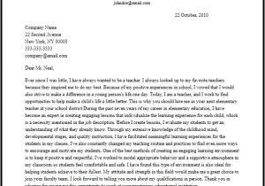 Cover Letters for Experienced Teachers Experienced Teacher Cover Letter Letter Of Recommendation