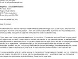 Cover Letters for Hr Jobs Sample Letter to Hr Manager for Job Projectspyral Com
