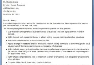 Cover Letters for Pharmaceutical Sales Jobs Malecki Recruitment solutions