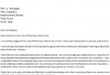 Cover Letters for Pharmacy Technicians Pharmacy Technician Cover Letter Example Icover org Uk