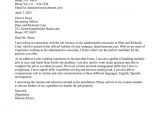 Cover Letters for Retail Sales associate Cover Letter Sample for Sales associate Resignation