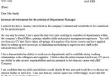 Covering Letter for Promotion Letter Of Application Letter Of Interest for A Job Promotion