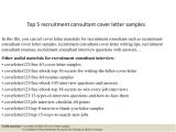 Covering Letter for Recruitment Consultant top 5 Recruitment Consultant Cover Letter Samples