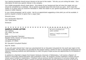 Covers Letters Examples Cover Letter format Creating An Executive Cover Letter