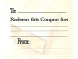 Create A Coupon Template Free Make Your Own Customizable Coupon Book Free Printables