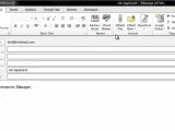 Create A Email Template In Outlook 2010 How to Create An Email Template In Microsoft Outlook 2010