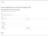 Create A Google form Template Google Docs Registration form Template Business Plan