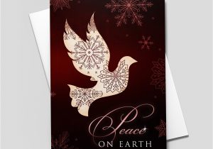Create A Greeting Card Scholarship Burgundy Dove Of Peace