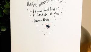 Create A Greeting Card Scholarship I Know What Love is One Year Anniversary Card for Her