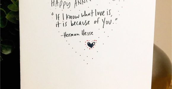Create A Greeting Card Scholarship I Know What Love is One Year Anniversary Card for Her