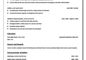 Create A Student Resume Using HTML Tags High School Resume for College Task List Templates