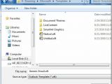 Create A Template Email In Outlook 2010 Create Use Email Templates In Outlook 2010