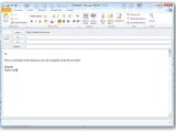 Create An Email form Template In Outlook 2010 How to Create and Use Templates In Outlook 2010