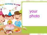 Create Anniversary Card with Photo Preview Image is Not Found Customized Birthday Cards with