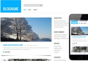 Create Blog Page Template WordPress Personal Blog A Blogging Category Flat Bootstrap