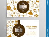 Create Eid Card with Your Name Honey and Beekeeping Business Cards Stock Vector