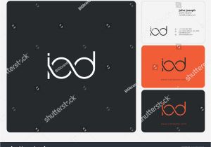 Create Eid Card with Your Name Letters O D Logo Icon Business Stock Vektorgrafik