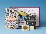 Create Eid Card Your Own Hari Raya Aidilfitri Print Merchandise Set On Behance