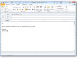 Create Email Template Mac Mail How to Create and Use Templates In Outlook 2010