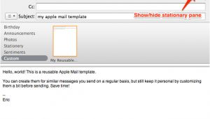 Create Email Template Mac Mail How to Create Reusable Apple Mail Templates