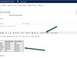 Create Email Template Microsoft Dynamics Crm Using HTML to format Text In Email Powerobjects