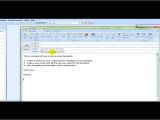 Create Email Template Outlook 2007 Outlook 2007 Email Template Youtube