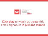Create HTML Email Signature Template Watch Us Create This HTML Email Signature In Just One