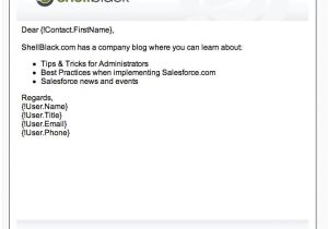 Create HTML Email Template Online Create A Salesforce HTML Email Template with Merge Fields