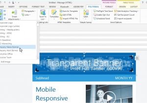Create HTML Email Template Outlook 2013 How to Save An Email Template In Outlook Beepmunk