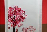 Create Love Card with Photo Valentine Tree Card Handmade Craft Cards Valentine Day