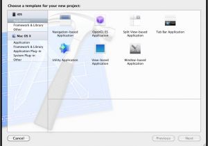 Create Xcode Template Ios How to Create A New Quot Templates Quot Category On Xcode 4