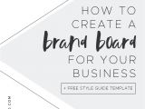 Create Your Own Blog Template How to Create Your Own Brand Board for Your Blog Free