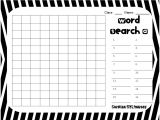 Create Your Own Word Search Template 6 Create Your Own Word Search Template Tyiye Templatesz234