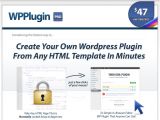 Create Your Own WordPress theme From An HTML Template Wpplugin Pro Create Your Own WordPress Plugin From Any