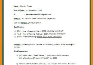 Creating A Resume Template In Word Resume format Word F Resume