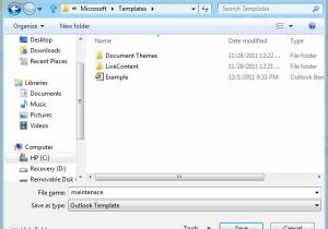 Creating Email Templates In Outlook 2010 How to Create Email Templates In Microsoft Outlook
