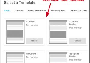Creating Mailchimp Templates Accentuate Your Message with This Clean and Simple