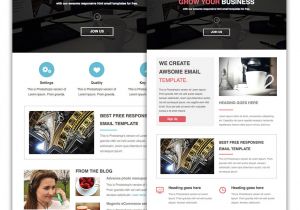 Creating Mailchimp Templates Corpox Free Responsive Email Newsletter Templates