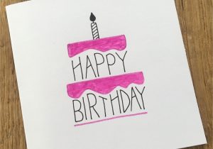 Creative Card Ideas for Best Friends Handlettering Birthday Card Handlettering Birthday Card