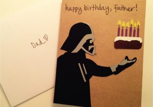 Creative Card Ideas for Friends today In Ali Does Crafts Darth Vader Birthday Card for