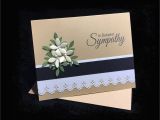 Creative Card Messages when Sending Flowers Sympathy Card Bereavement Card 3d Sympathy Cards Handmade