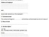 Creative Director Contract Template Job Agreement Contract Sample 7 Examples In Word Pdf