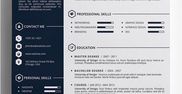 Creative Free Resume Templates 10 Best Free Resume Cv Templates In Ai Indesign Word