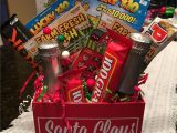 Creative Gift Card Basket Ideas Lottery Ticket Secret Santa Gift Added Little Champagne