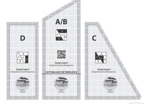 Creative Grids Scrap Crazy Template Creative Grids Scrap Crazy 8 Inch Templates