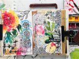 Creative Home Hallmark Card Studio Mixed Media Collage In My Art Journal In 2020 Art Journal