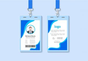 Creative Id Card Design Template Corporate Id Card Design Template D 2020 D