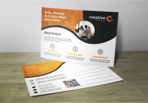 Creative Id Card Design Template Creative Wave Post Card Corporate Identity Template 77467