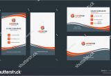 Creative Id Card Design Template Double Sided Creative Business Card Template Portrait and
