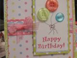 Creative Idea for Birthday Card Love the soft Pastels Cards Handmade Homemade Birthday